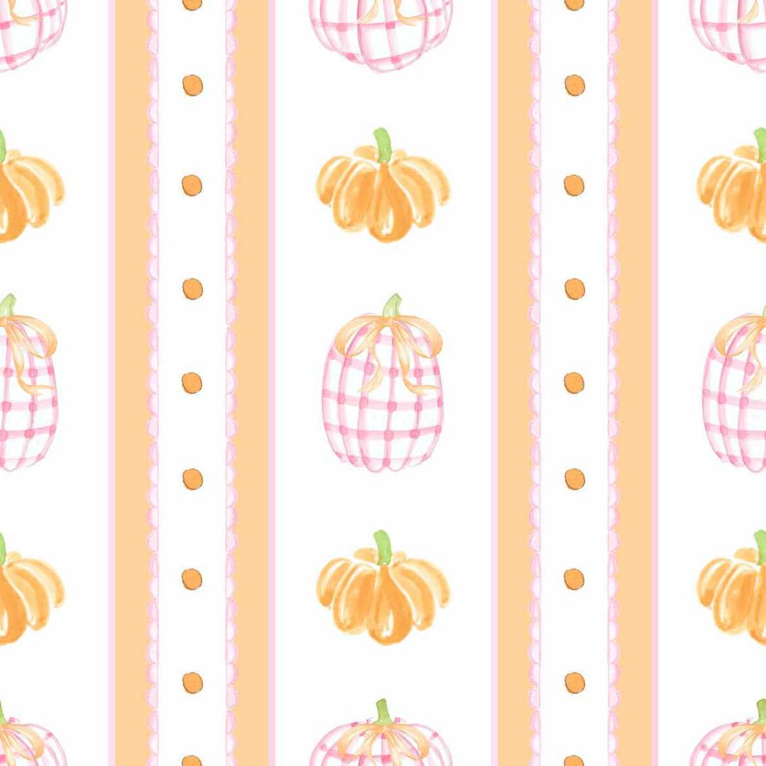 Pumpkin Patch Scalloped Bubble