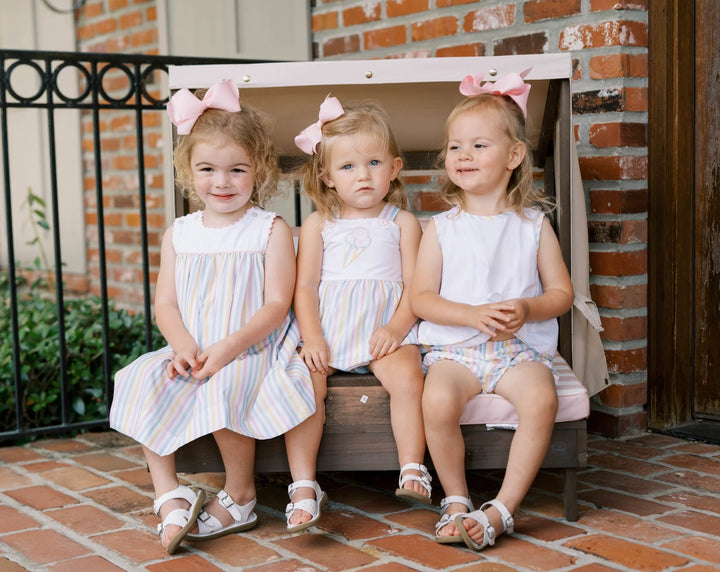 Lynn Bubble - Sorbet Stripe with Ice Cream