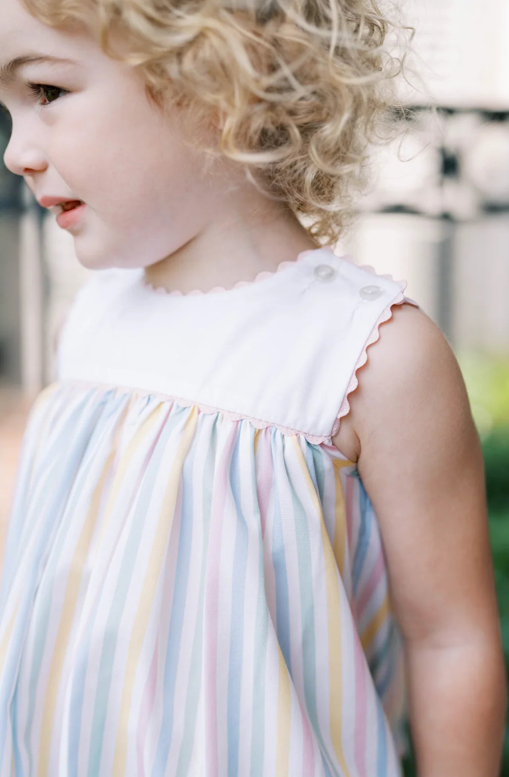 Charming Dress - Sorbet Stripe