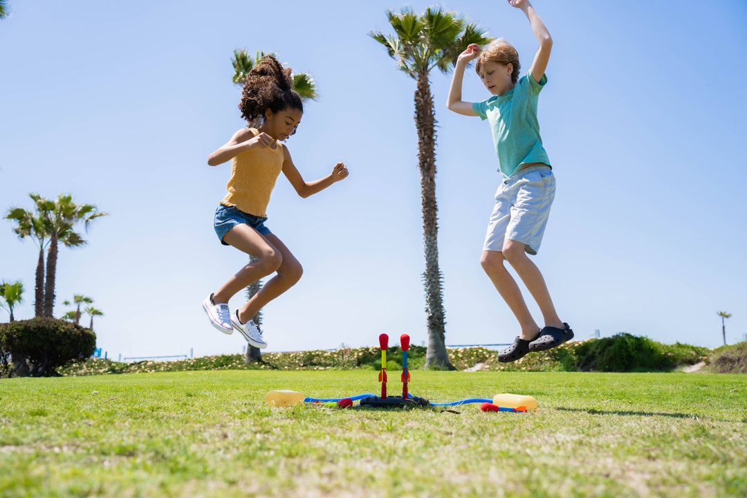 Dueling Stomp Rocket Kit - 4 Rocket