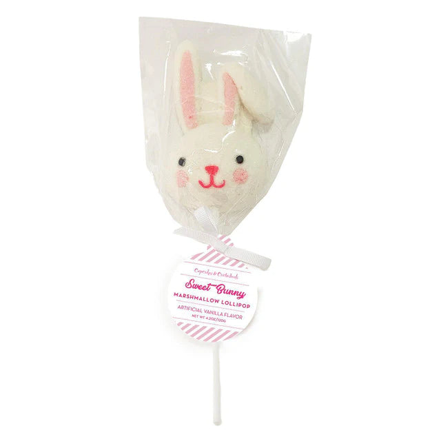 Easter Bunny Marshmallow  Lollipop