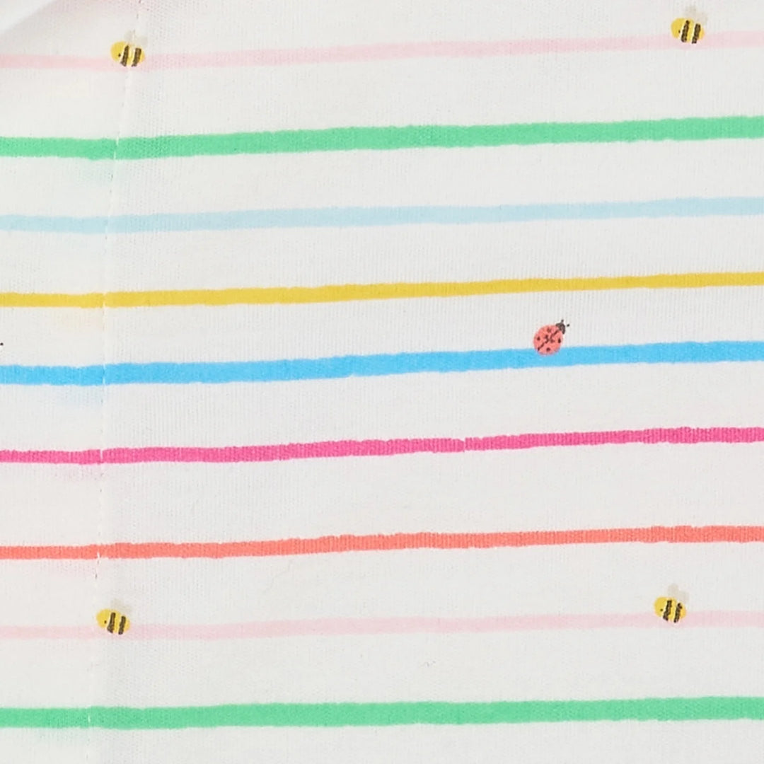 Rainbow Road Organic Cotton Magnetic Footie