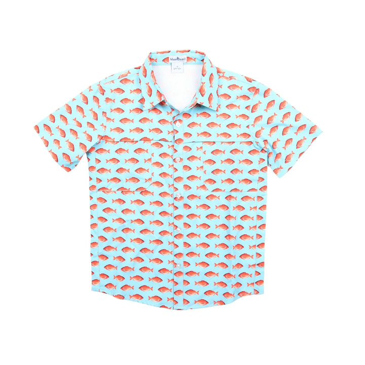 Red Snapper Short Sleeve Shirt