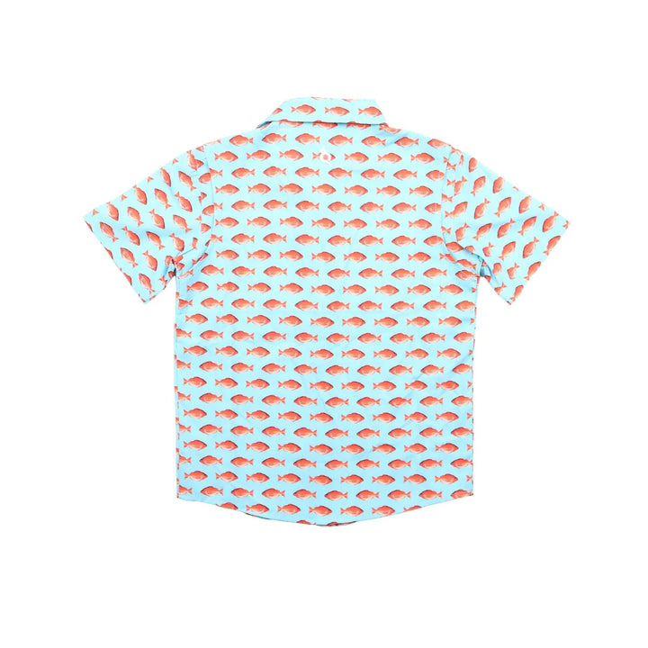 Red Snapper Short Sleeve Shirt