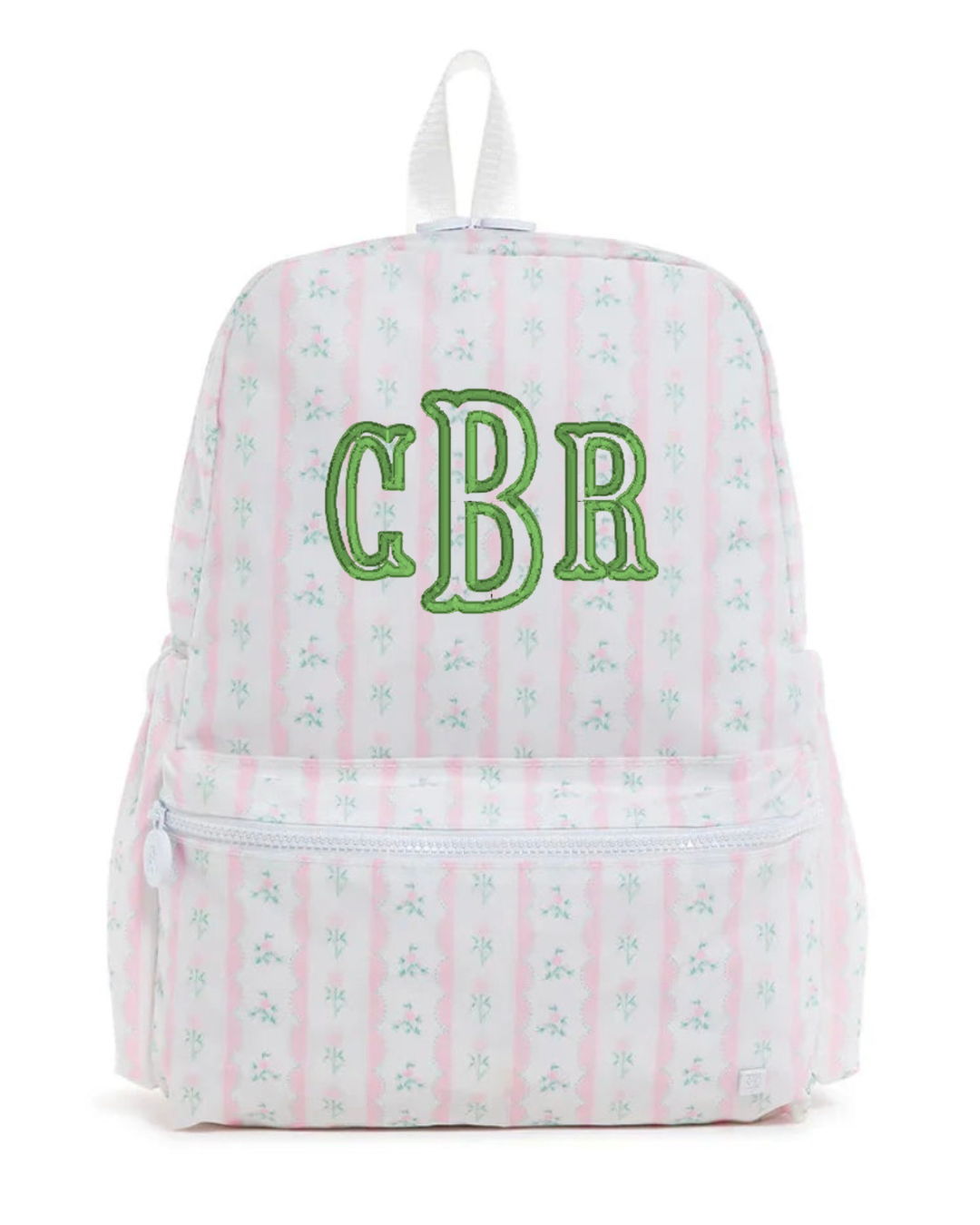 Abbylane Bell Registry - Backpacker - Ribbon Floral Pink