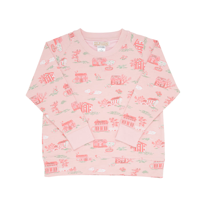 Cassidy Comfy Crewneck- Towne And Toile