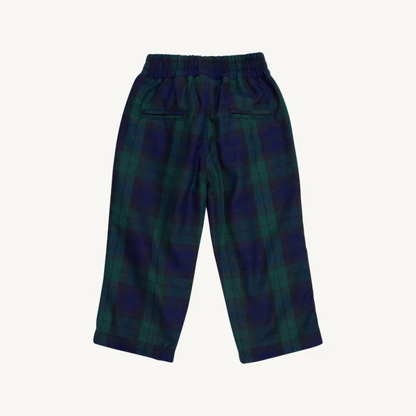 Prep School Pants-Twill - Berwick Black Watch/Nantucket Navy