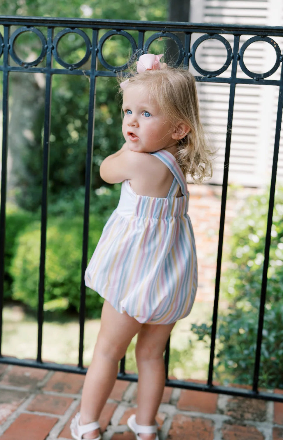 Lynn Bubble - Sorbet Stripe with Ice Cream