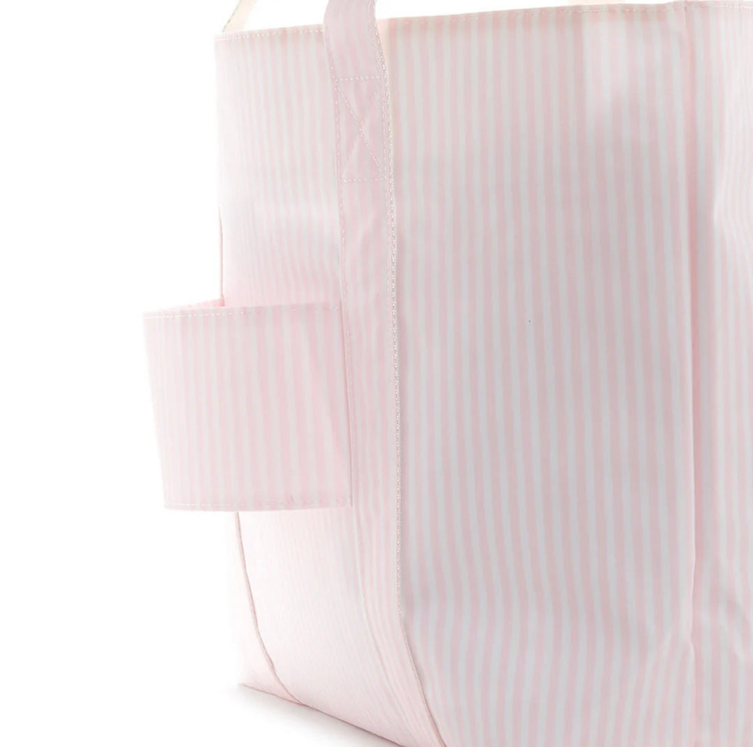 Jumbo Tote - X-Large Tote - Pimlico Stripe Pink