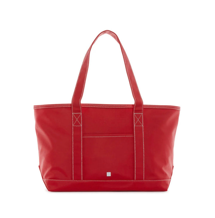 Medium Tote Coated Canvas - Red