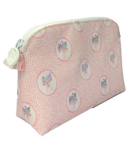 Goodie Bag - Floral Medallion Pink