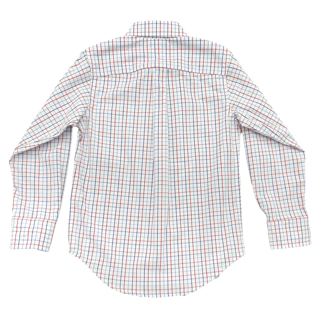 Carter Oxford Shirt - Patriotic Plaid