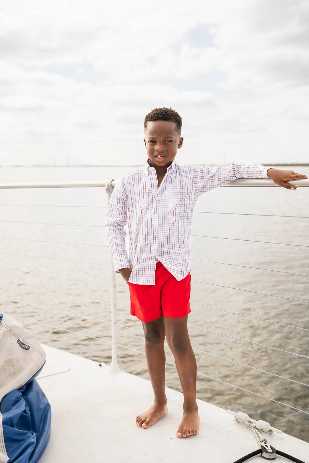 Carter Oxford Shirt - Patriotic Plaid