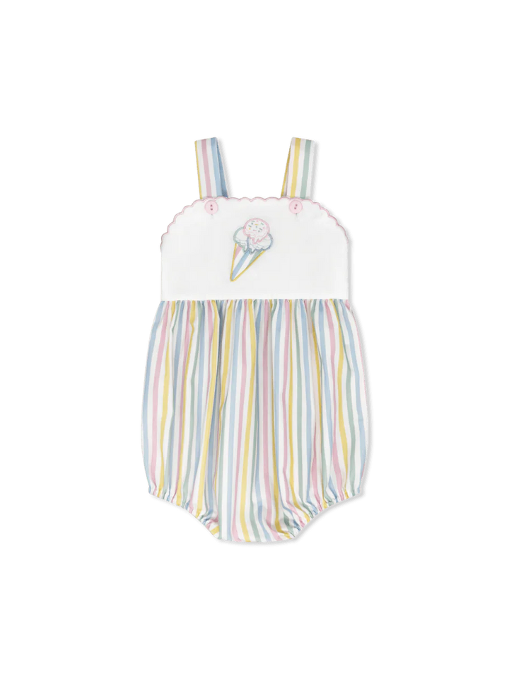 Lynn Bubble - Sorbet Stripe with Ice Cream