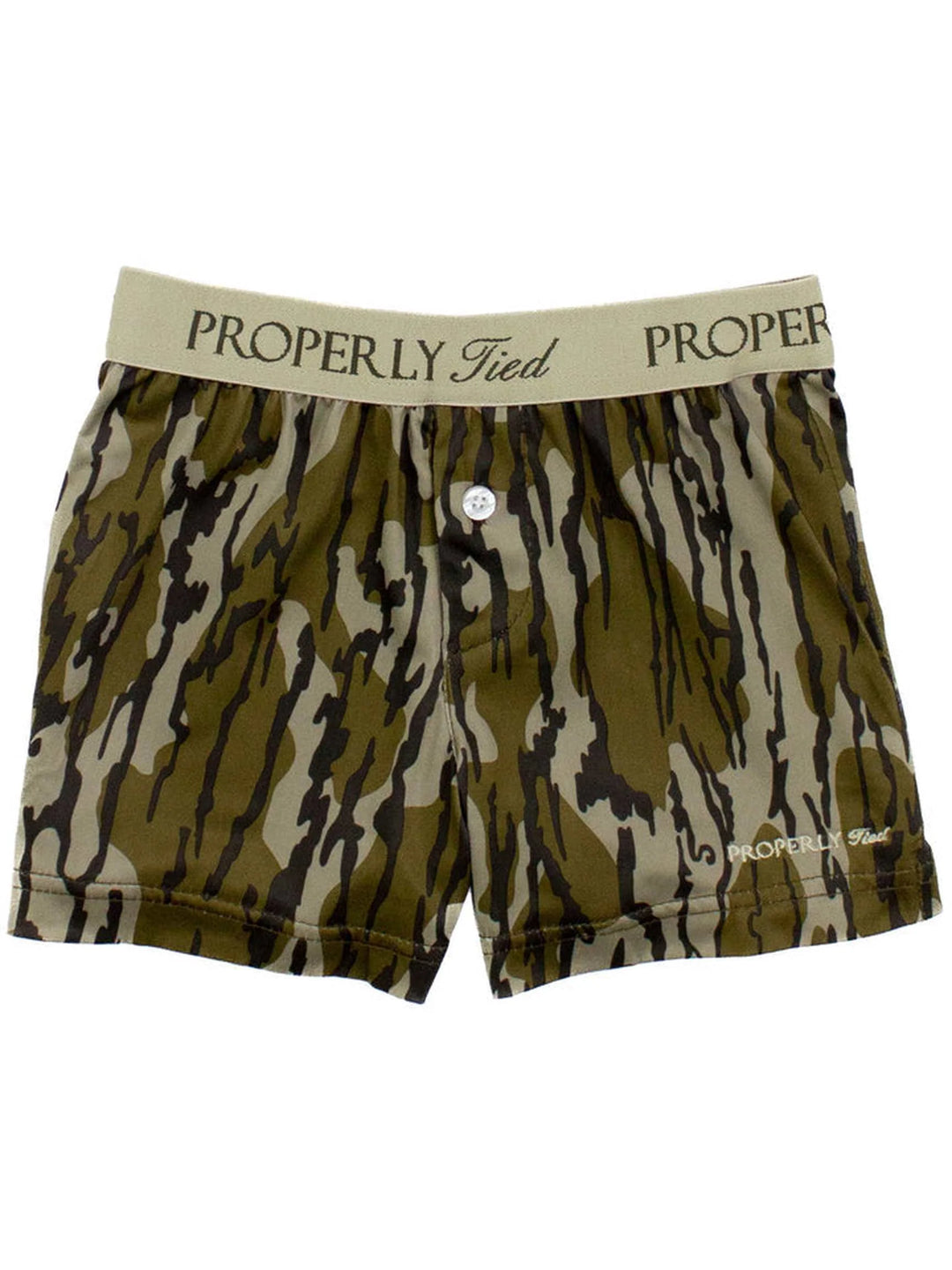 Boys Inlet Boxer Mossy Oak Original Bottomland