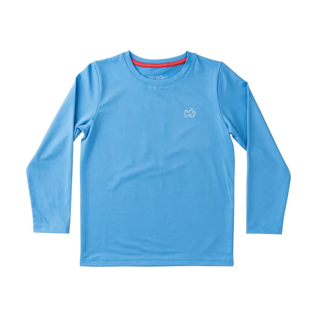 Prodoh Kid's Pro Performance Long Sleeve T-shirt - Marina Blue