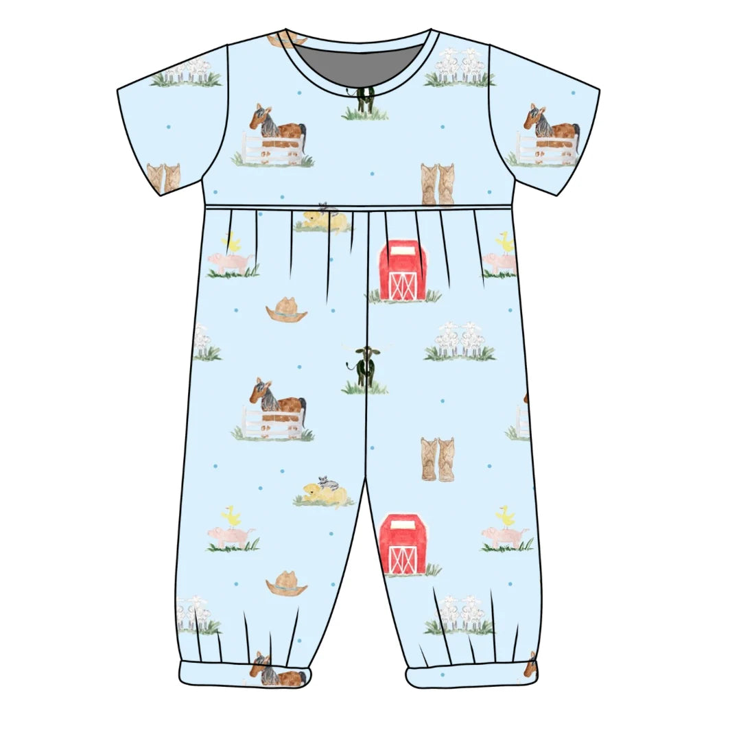 Sullivan Romper - Willow Creek Farm