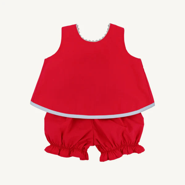 Susanne Swing Top Set - Richmond Red with Nantucket Navy