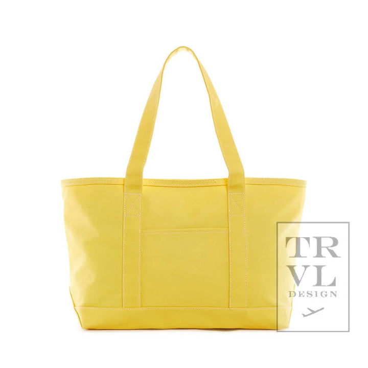 Medium Tote Coated Canvas - Daffodil