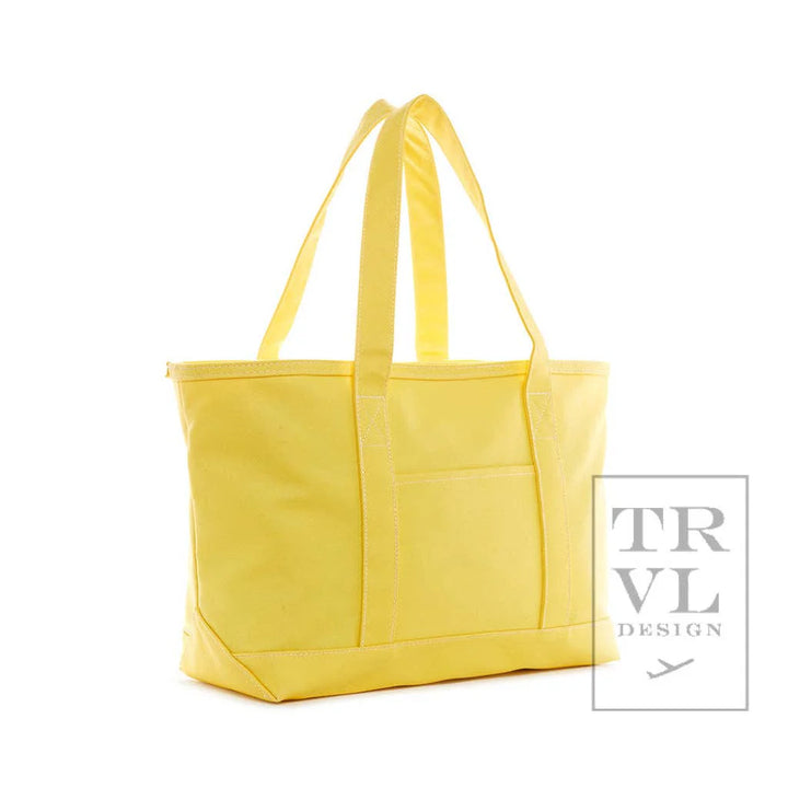Medium Tote Coated Canvas - Daffodil