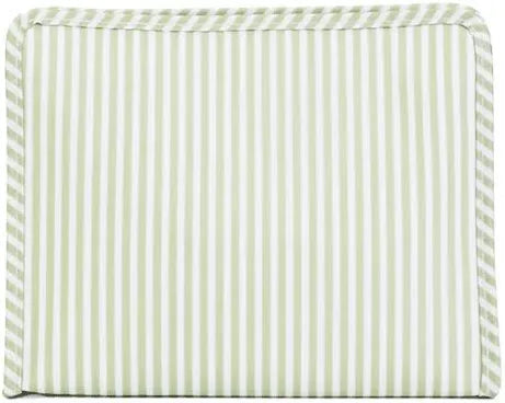 Roadie Medium Zip Pouch - Pimlico Stripe Sage