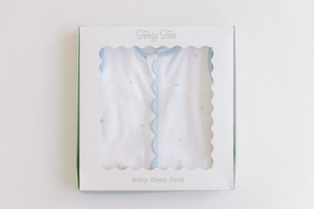 Sleep Sack - Blue Dots