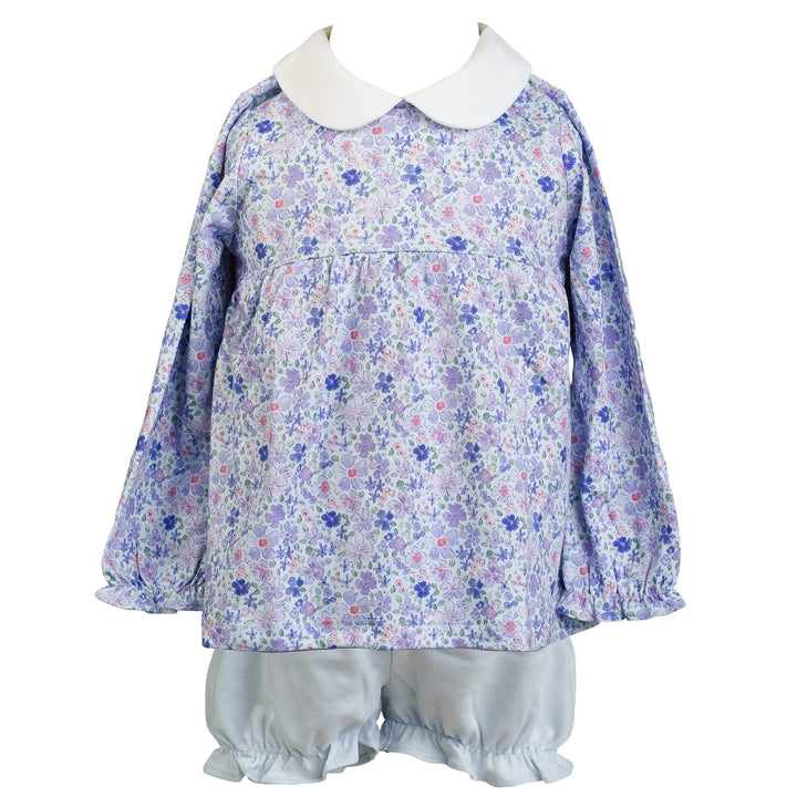 Iris Garden LS Bloomer Set