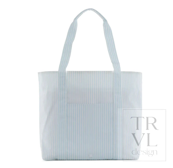 Jumbo Tote - X-Large Tote - Pimlico Stripe Blue