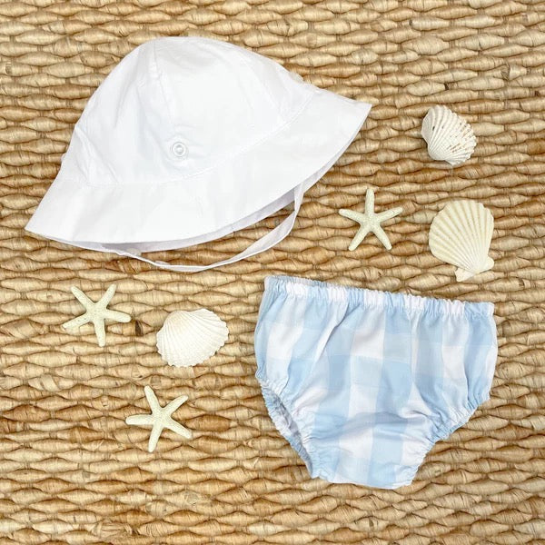 Worth Avenue White Beaufort Bucket- Broadcloth