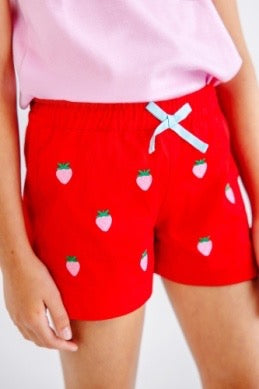 Critter Cheryl Shorts- Richmond Red/Strawberry (Twill)