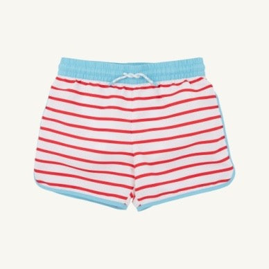 Tanner Trunks- Richmond Red Stripe/Belhaven Blue