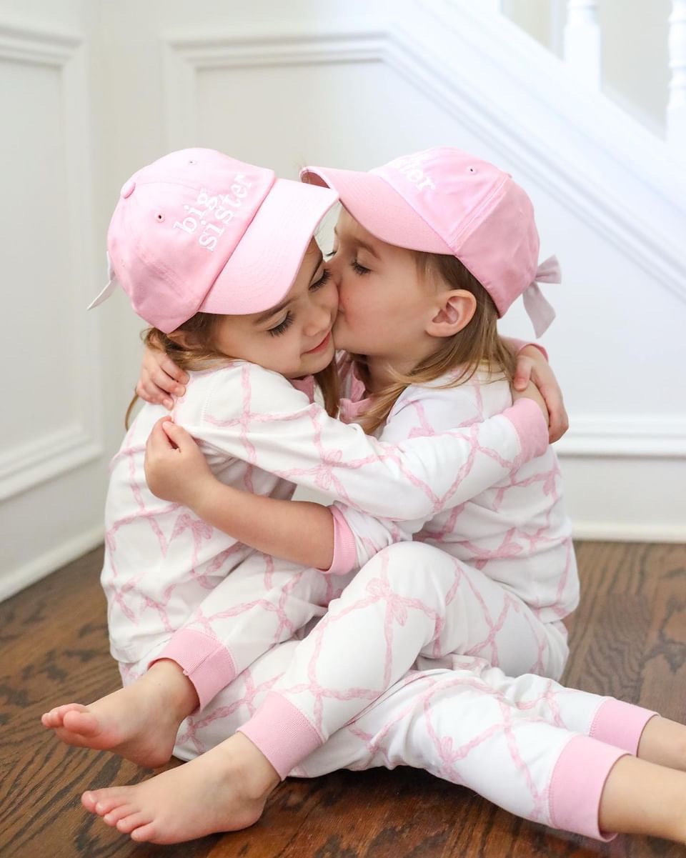 Big Sister Bow Baseball Hat (Youth)