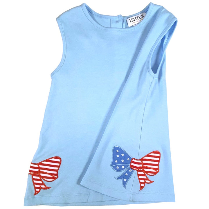 Bow Girl's Shorts Set