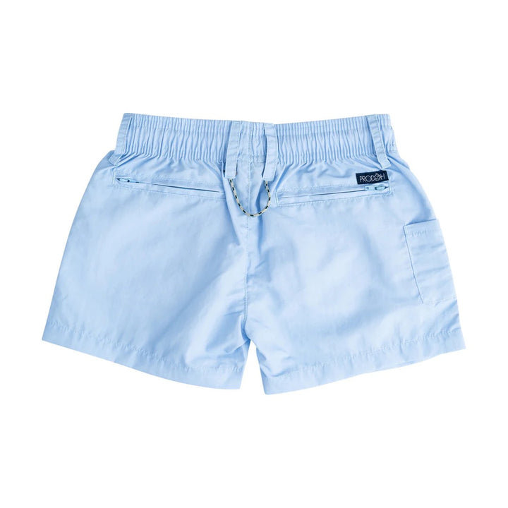 Boys' Outrigger Performance Shorts- Windsurfer Blue
