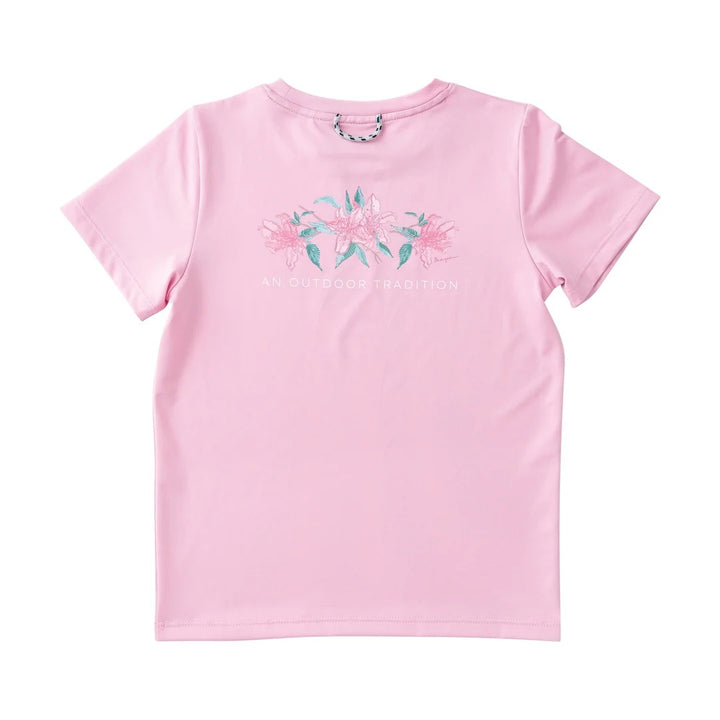 Girls' Performance Short Sleeve Azalea Blossom Art T-Shirt