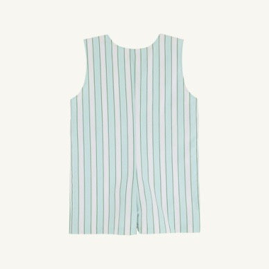 Jack Keene Jon Jon- Tally Rd Ticking Stripe/Worth Ave White