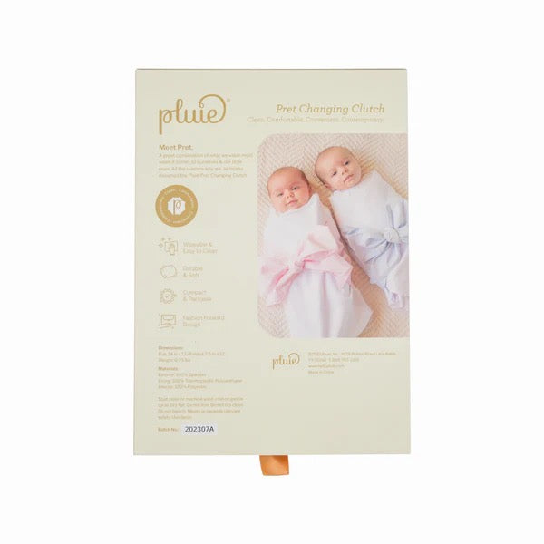 TBBC Pluie Pret Changing Clutch- Buckhead Blue