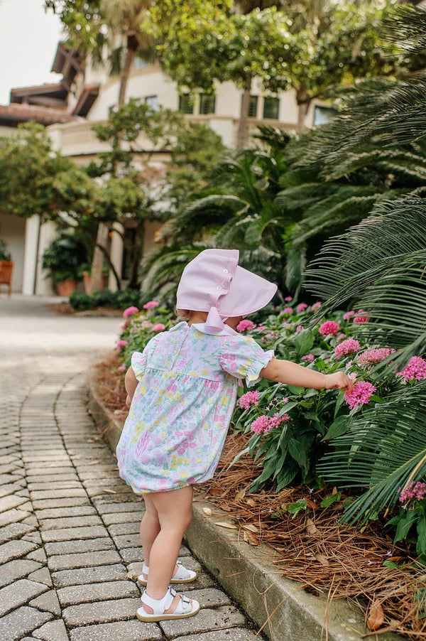 Palm Beach Pink Beaufort Bonnet- Broadcloth