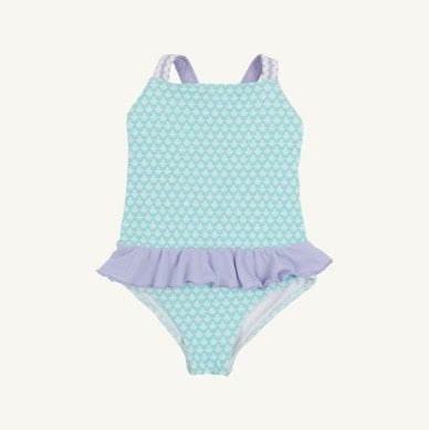 Taylor Bay Bathing Suit-  Dunmore Doo-Dad/Lauderdale Lavender