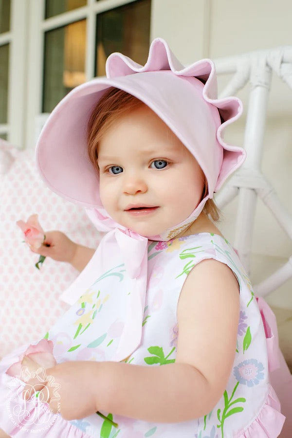Palm Beach Pink Beaufort Bonnet- Broadcloth