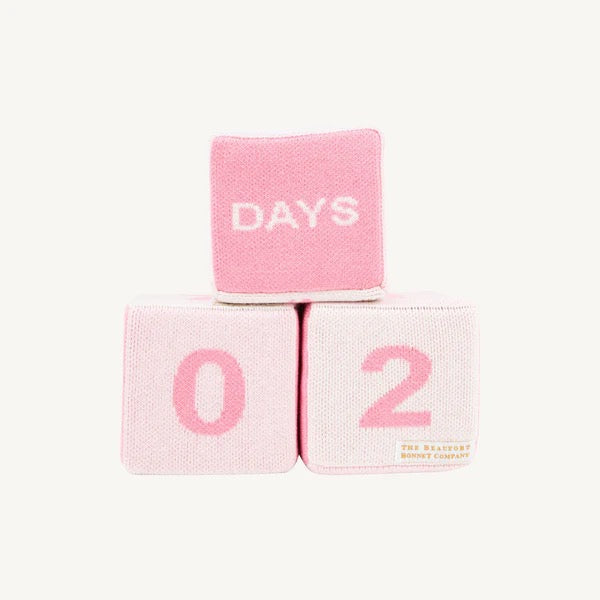 Blaylock Blocks- Hamptons Hot Pink/Palm Beach Pink/Palmetto Pearl/Worth Ave White