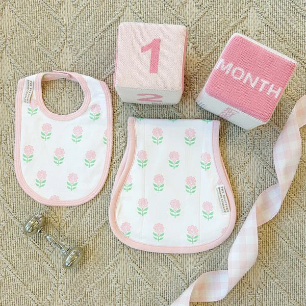 Blaylock Blocks- Hamptons Hot Pink/Palm Beach Pink/Palmetto Pearl/Worth Ave White