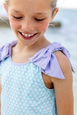 Snorkel Tour Tankini- Dunmore Doo-Dad/Lauderdale Lavender