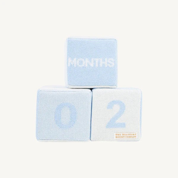 Blaylock Blocks- Buckhead Blue, Beale Street Blue & Palmetto Pearl