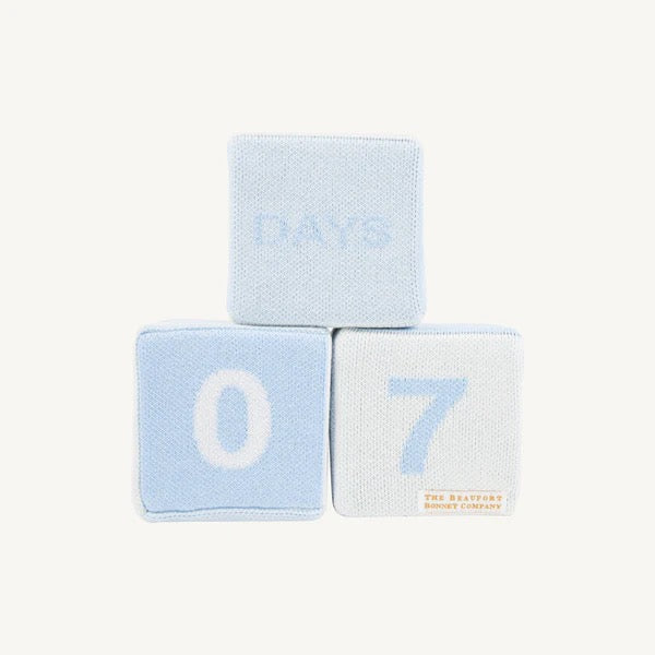 Blaylock Blocks- Buckhead Blue, Beale Street Blue & Palmetto Pearl