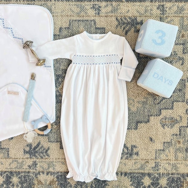 Blaylock Blocks- Buckhead Blue, Beale Street Blue & Palmetto Pearl