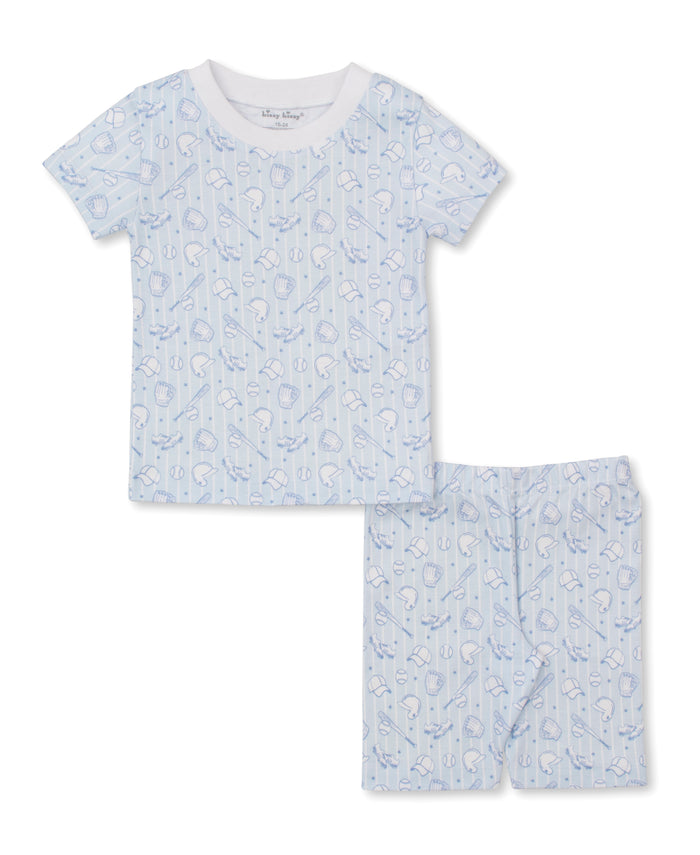 Backyard Baseball Pajama Short Set