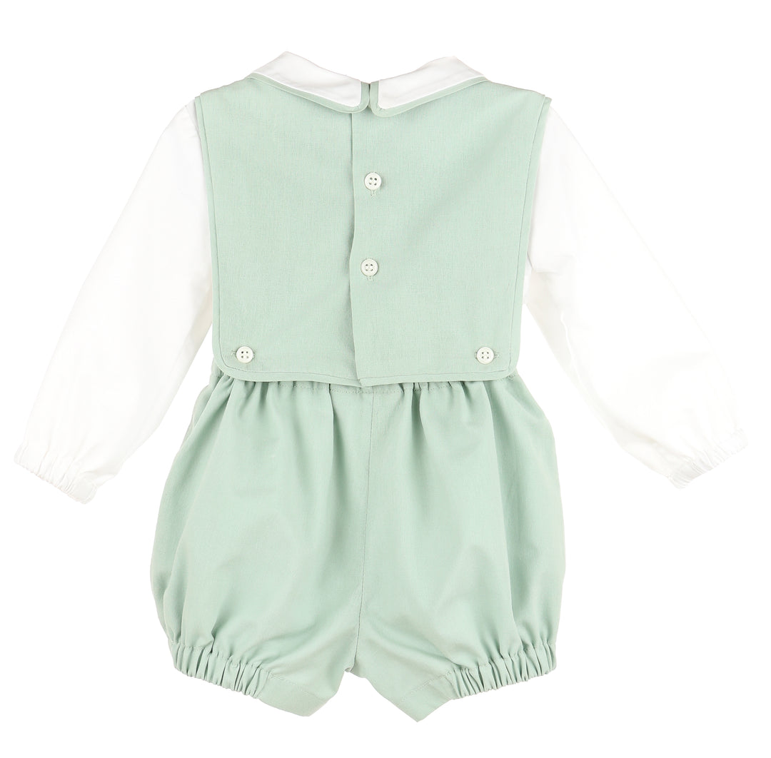 Poplin Classic's OG Overall Set- Green