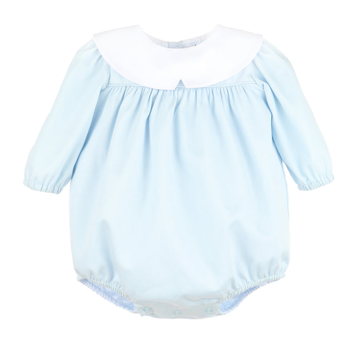 Cozy Club Notched Bubble- Blue