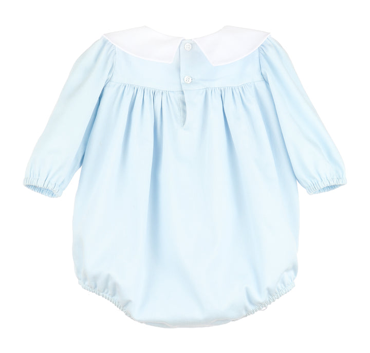 Cozy Club Notched Bubble- Blue